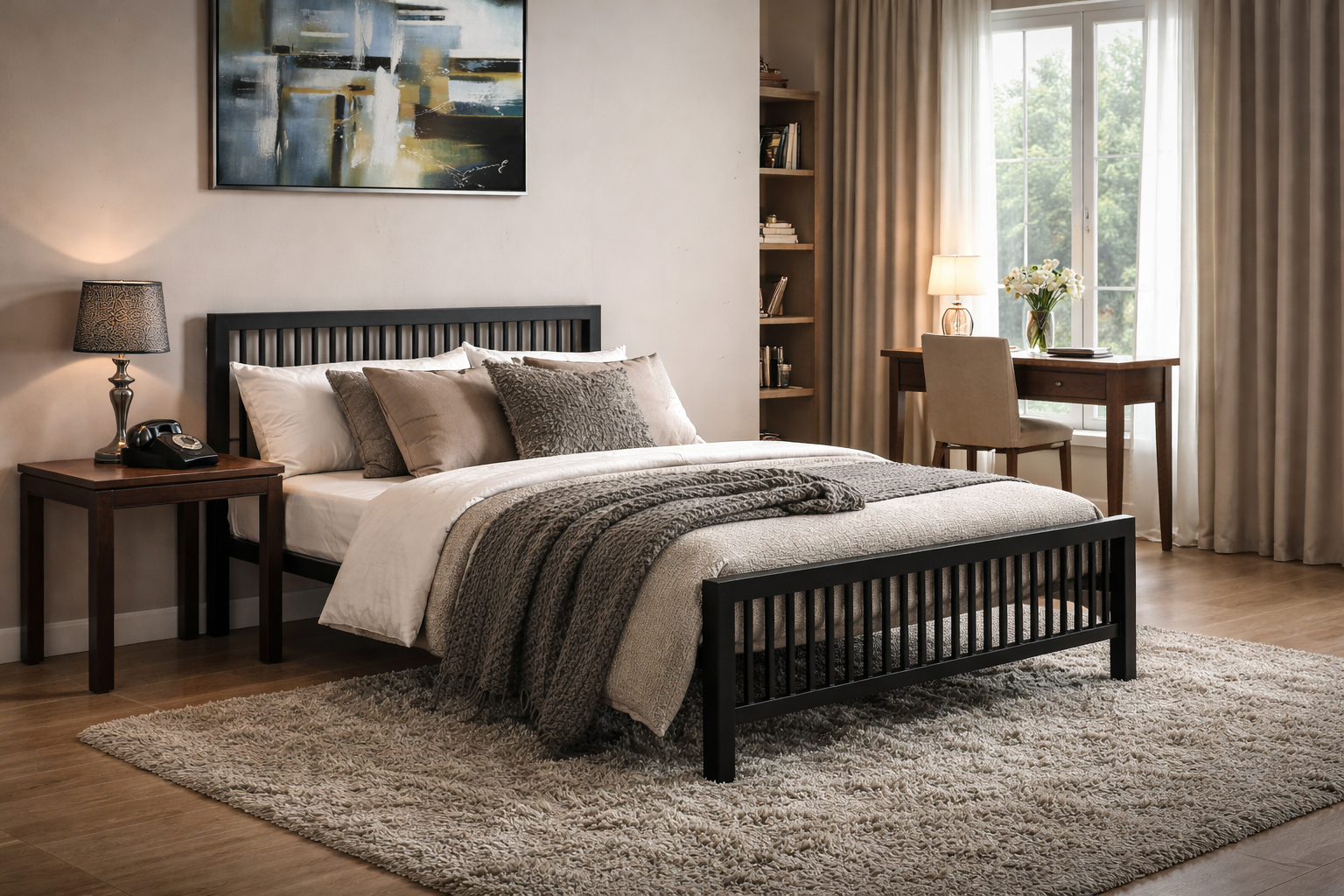 TIME LIVING Meridian Bedstead