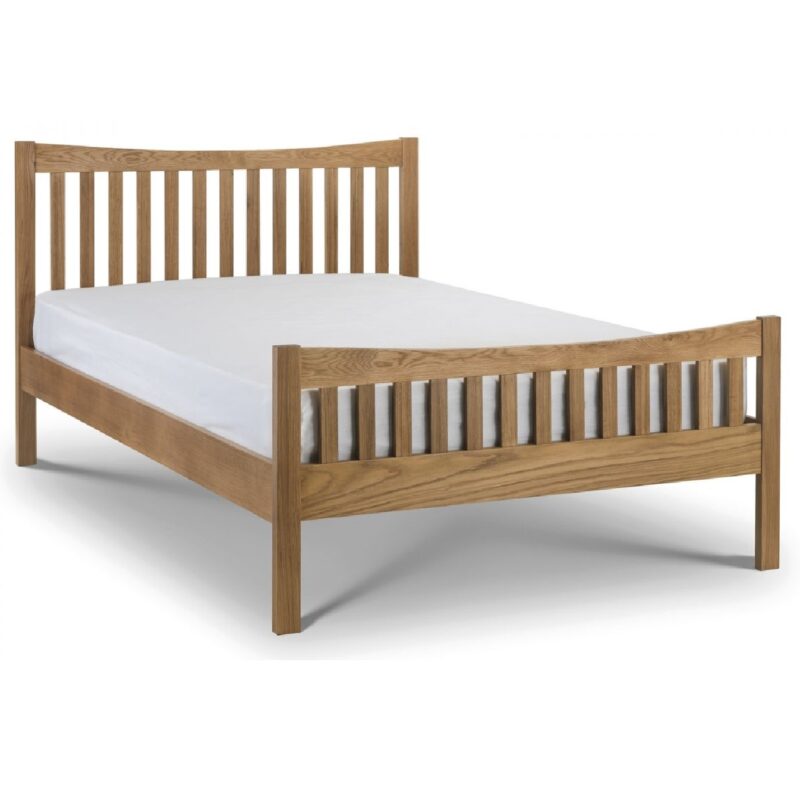 Julian Bowen Bergamo Oak Bed