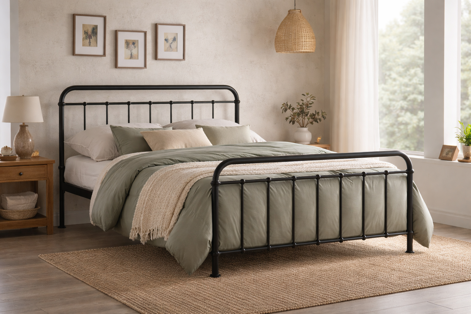 TIME LIVING Miami Bedstead