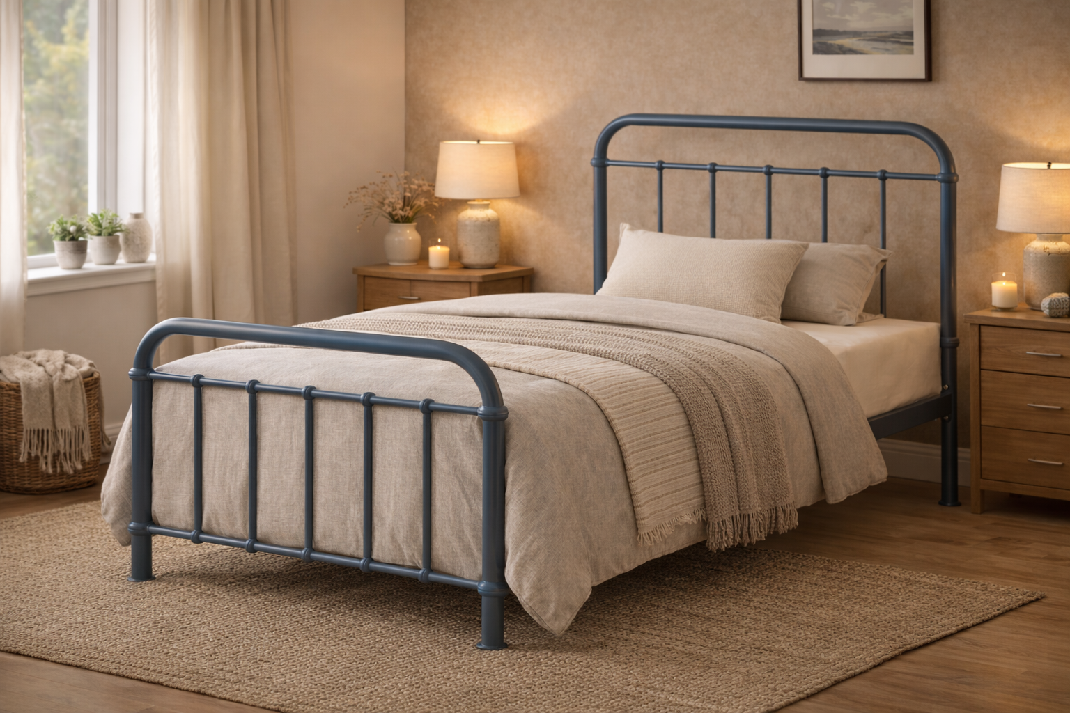 TIME LIVING Miami Bedstead