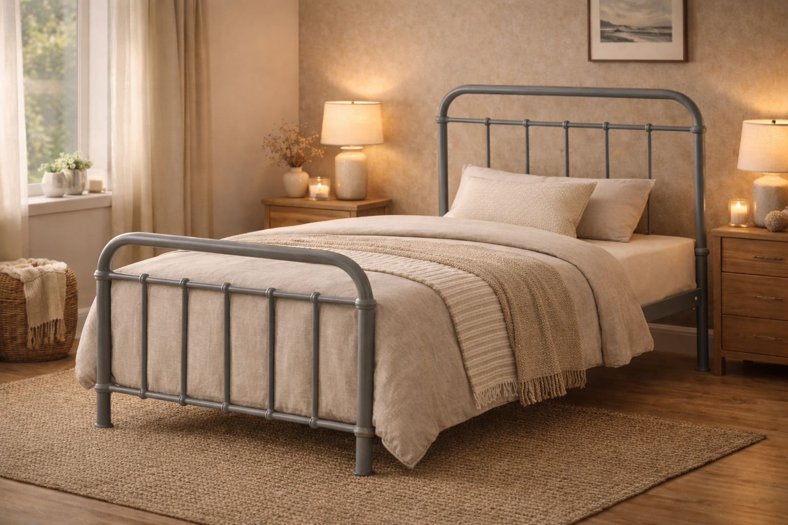 TIME LIVING Miami Bedstead