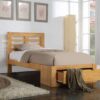Bretton Bed Frame single oak