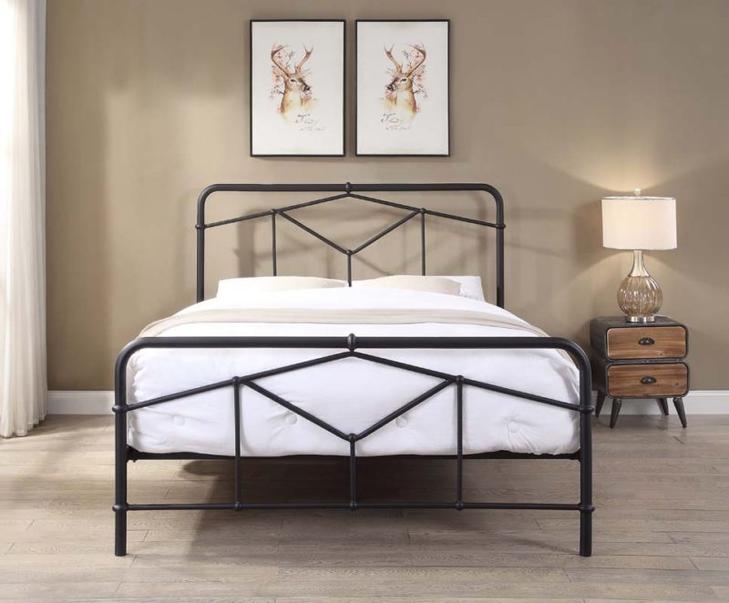 Flintshire Axton Antique Bronze or Black Bedframe