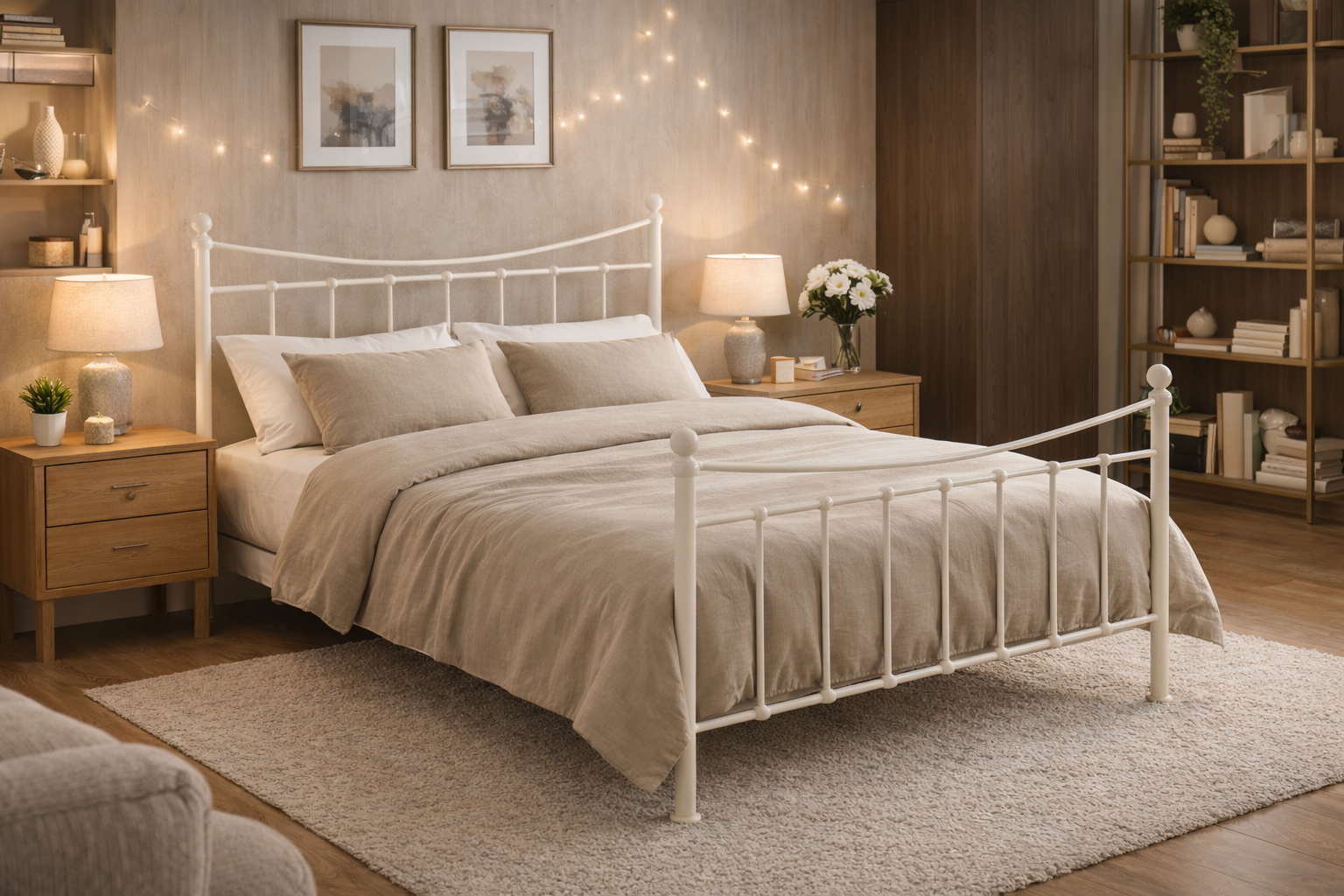 TIME LIVING Alderley Bedstead