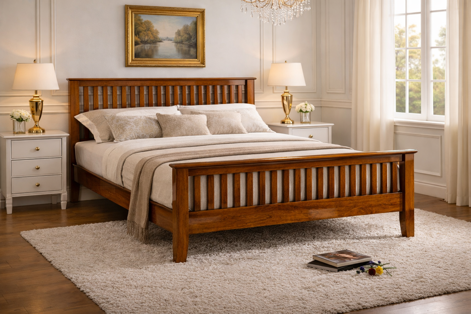 TIME LIVING Turin Bedstead