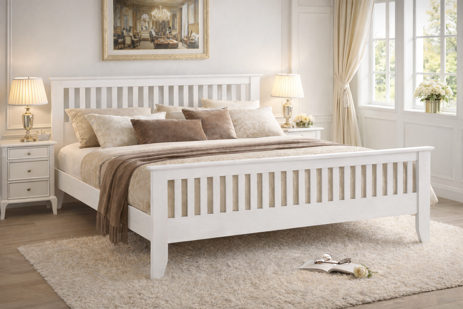 TIME LIVING Turin Bedstead