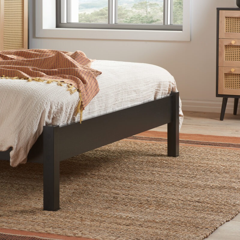 Birlea Croxley Black Bedstead