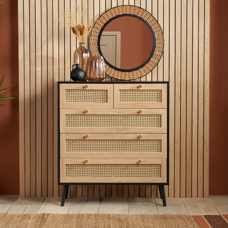 Birlea Croxley Bedroom Black Collection