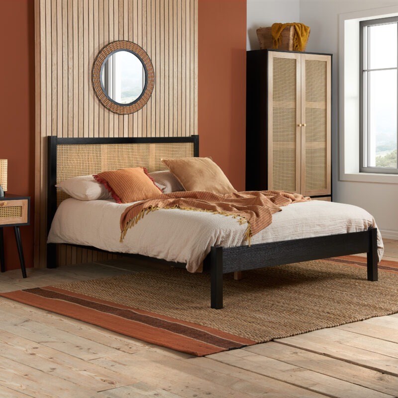 Birlea Croxley Black Bedstead