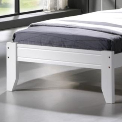 Mocha shop bed frame