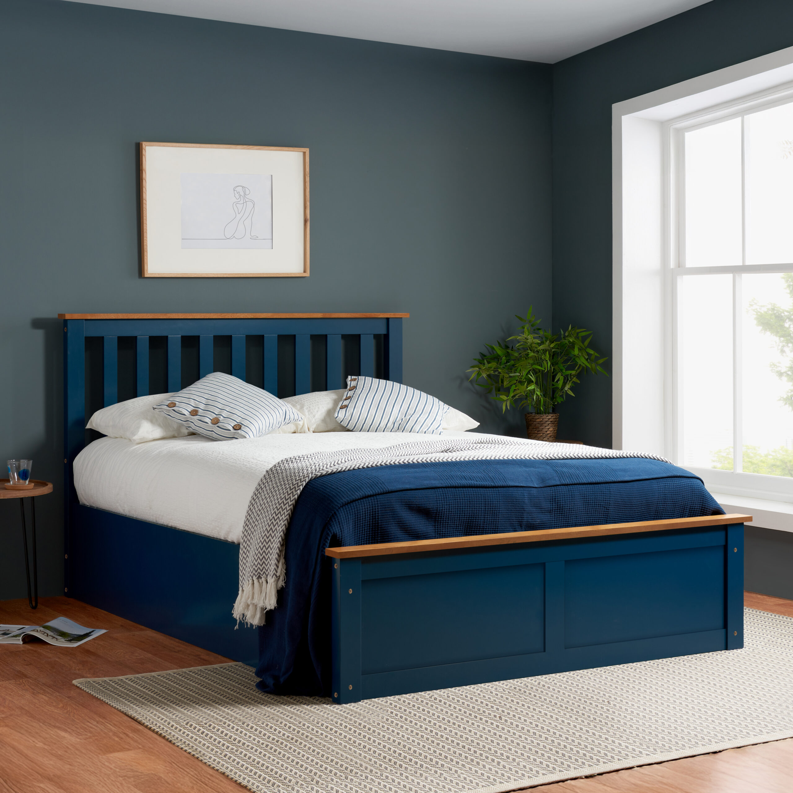 BIRLEA Phoenix Ottoman Storage Bed