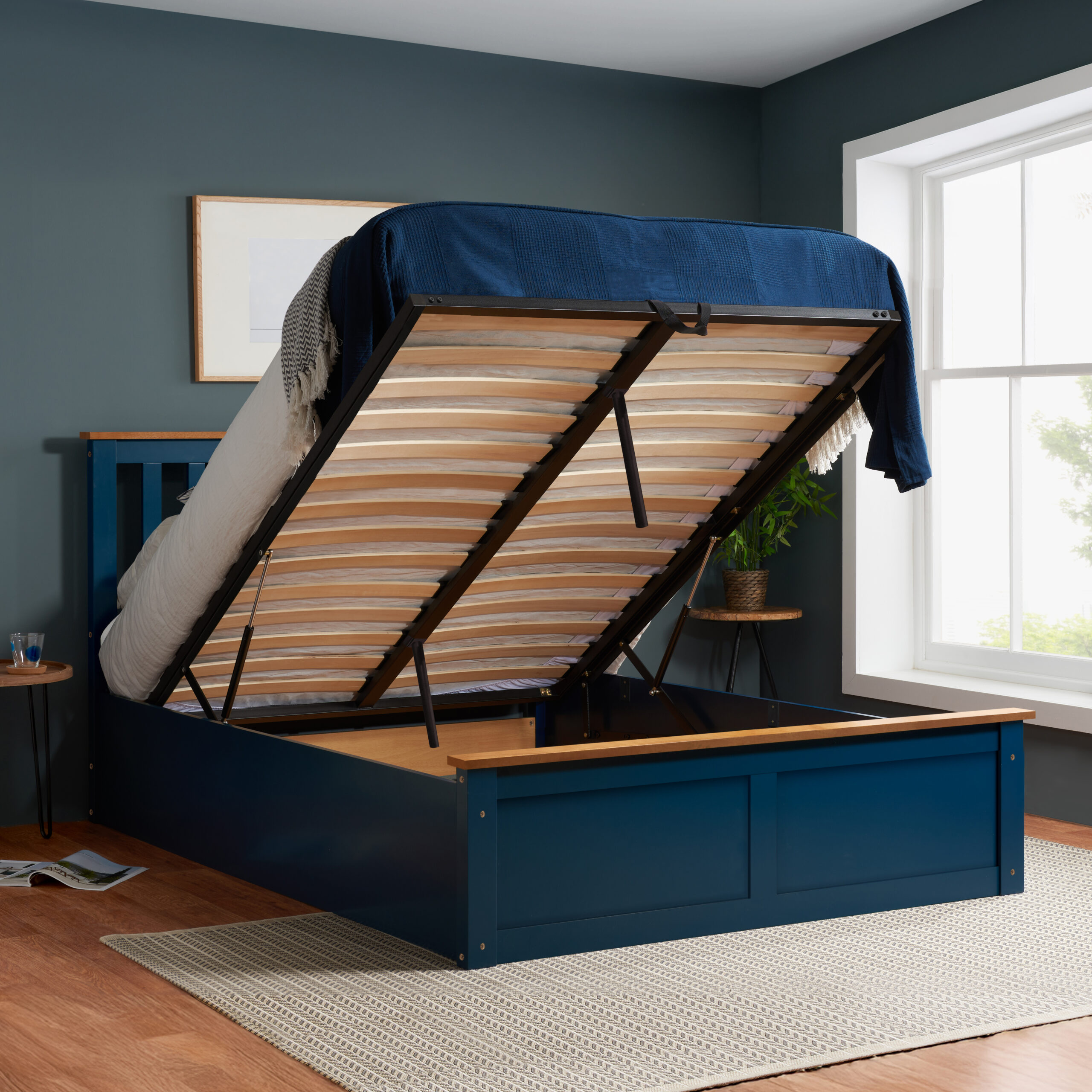 BIRLEA Phoenix Ottoman Storage Bed