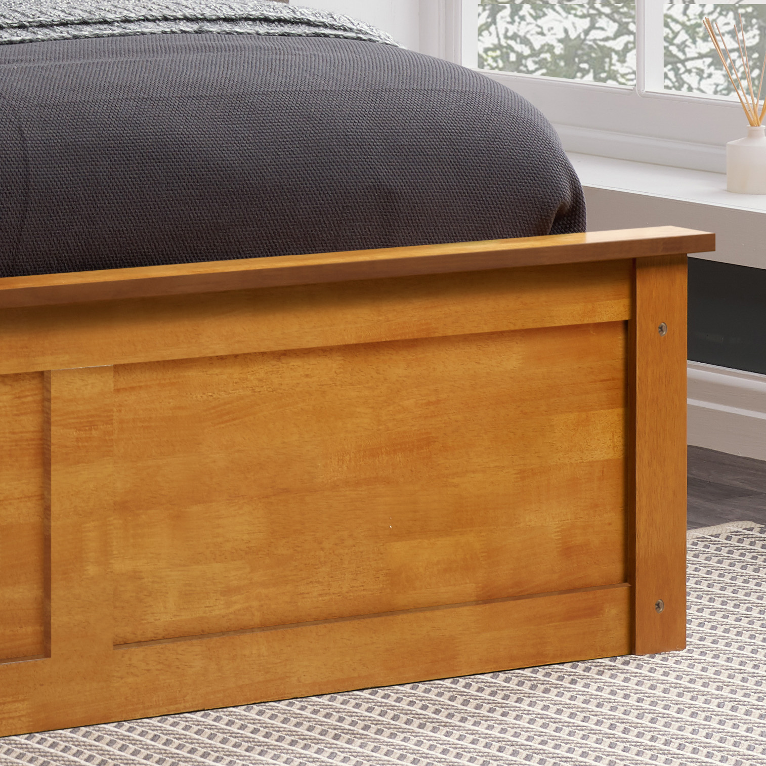BIRLEA Phoenix Ottoman Storage Bed