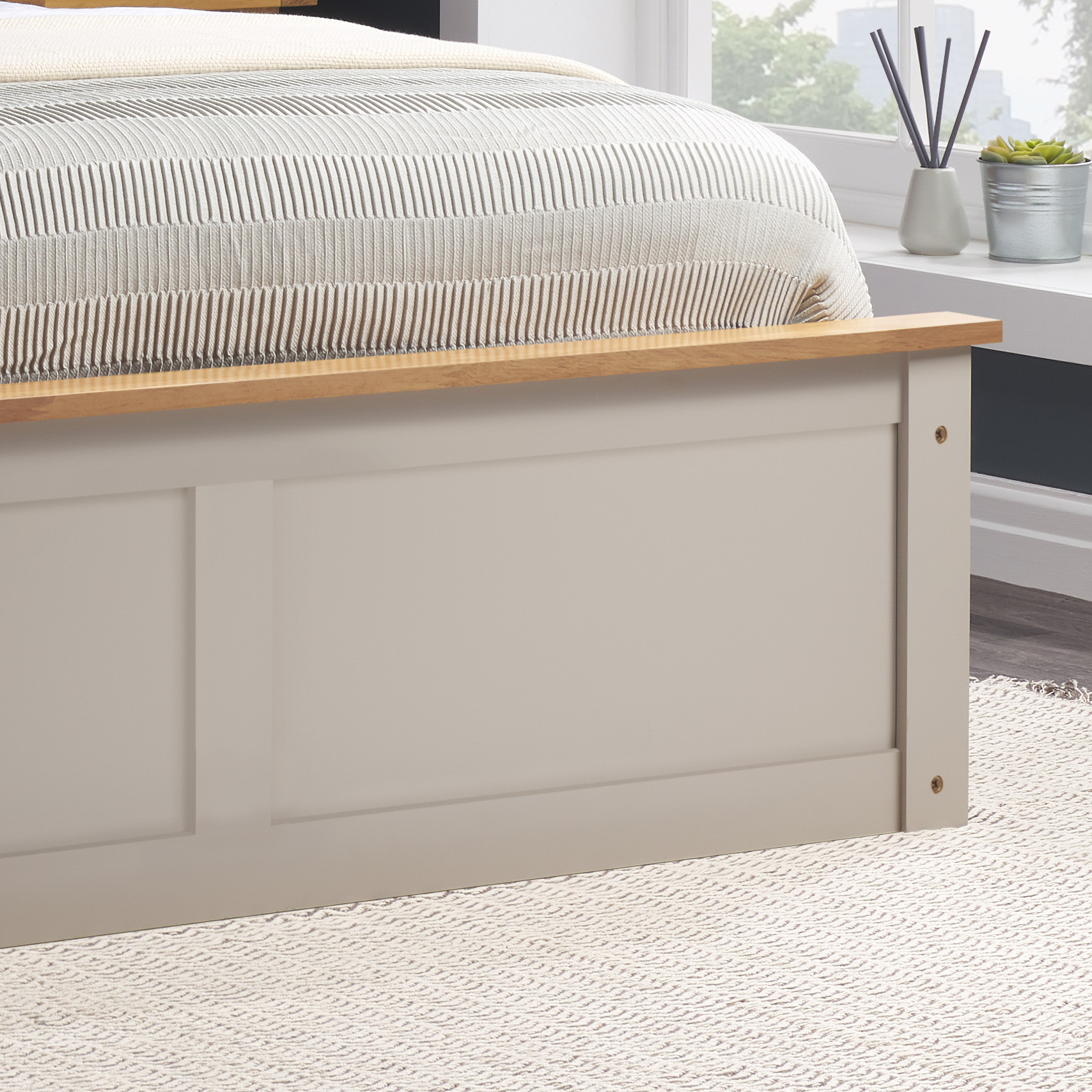BIRLEA Phoenix Ottoman Storage Bed