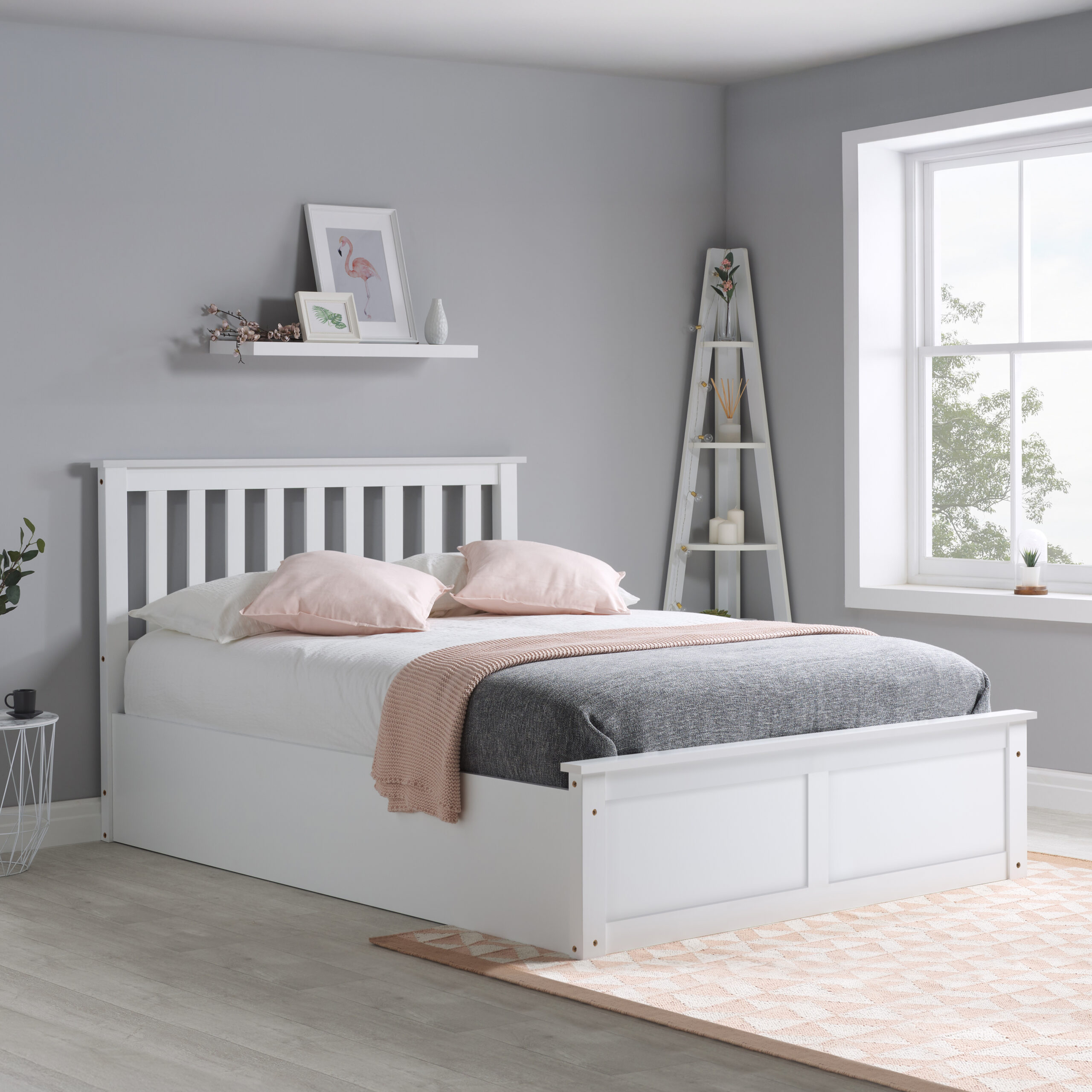 BIRLEA Phoenix Ottoman Storage Bed