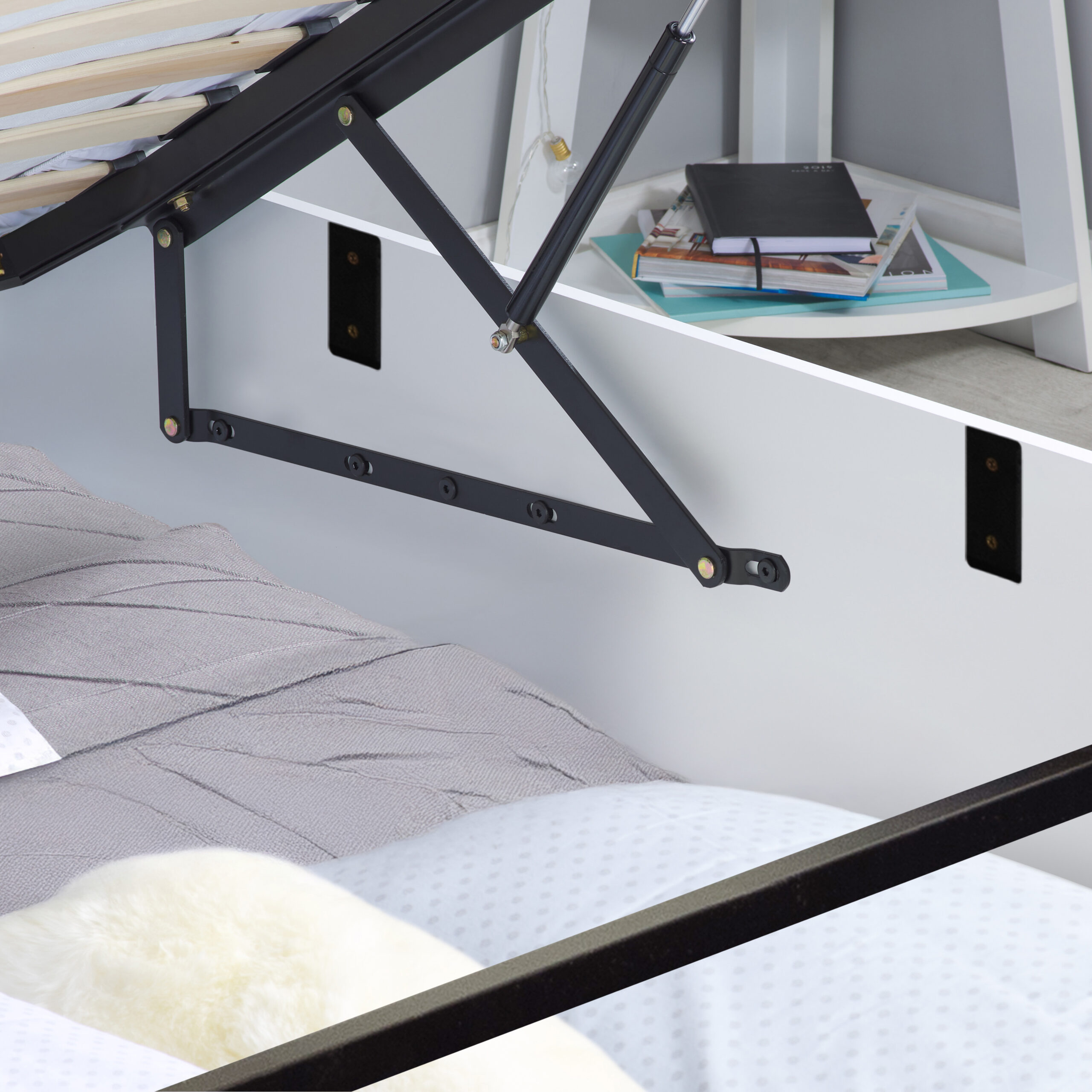 BIRLEA Phoenix Ottoman Storage Bed