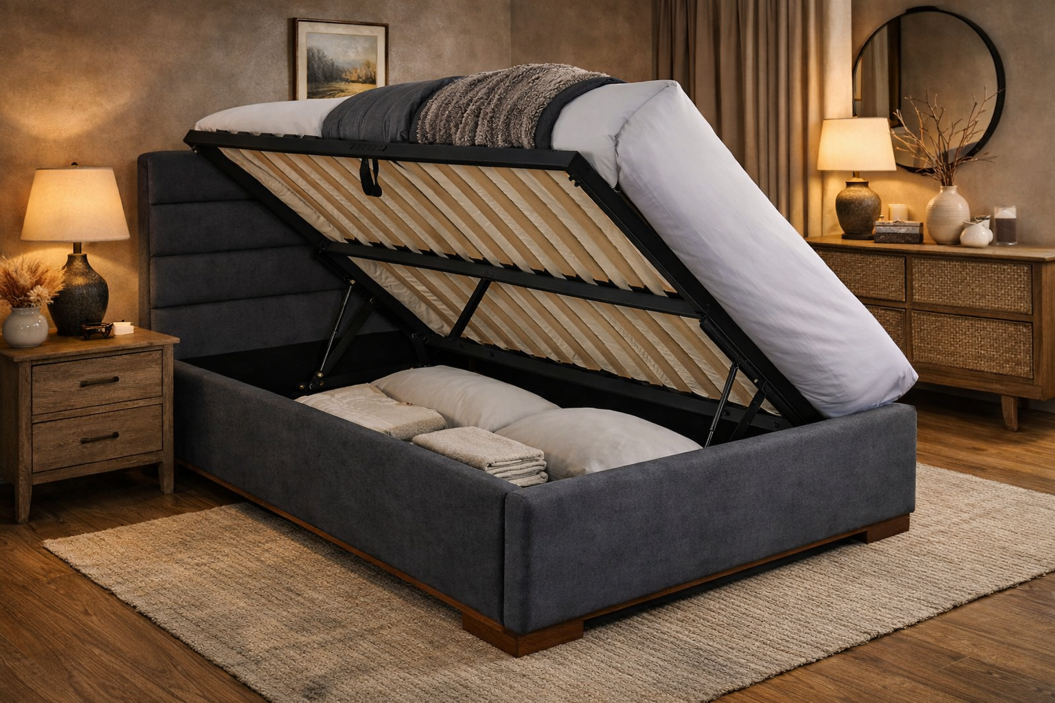 TIME LIVING Mayfair Ottoman