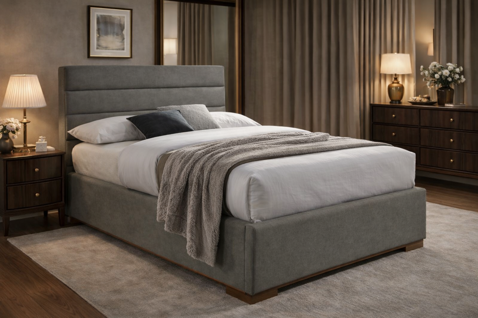 TIME LIVING Mayfair Ottoman