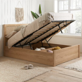 BIRLEA Croxley Ottoman Storage Bed
