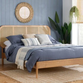 Birlea Elina Rattan Bedstead