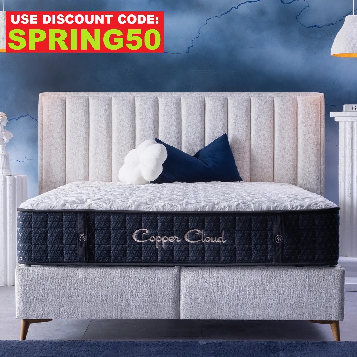 SLEEP & BED Copper Cloud Mattress
