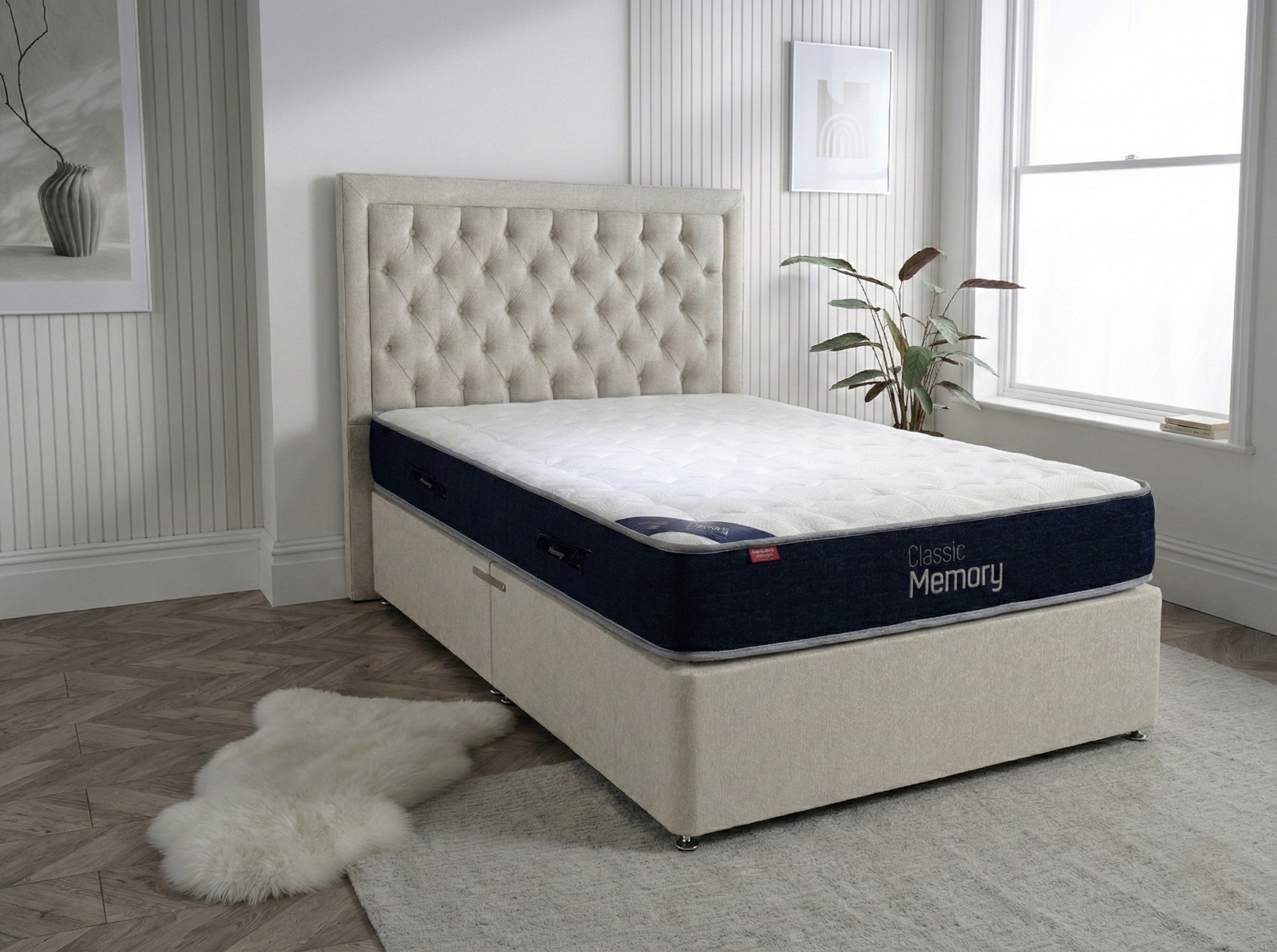 HAMSEYS Classic Memory Mattress