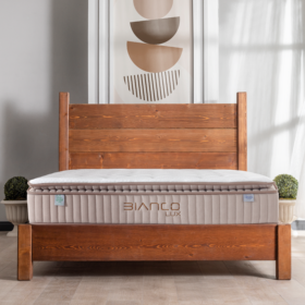 SLEEP & BED King Size (5'0) Bianco Lux Mattress.